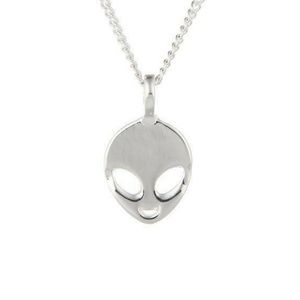 🆕️ Alien Necklace 👽 - Silver - Dogeared Necklace